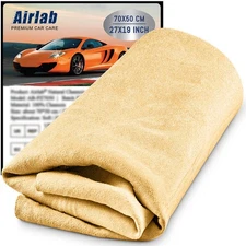 Real Leather Fast Drying Cleaning Cloth for Car Wash Super Absorbent