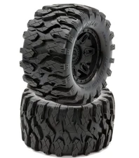 Power Hobby PHT2383 Defender MX Belted All Terrain Tires Mounted 17mm Traxxas...