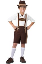 Oktoberfest Bavarian Guy German Boys Child Costume