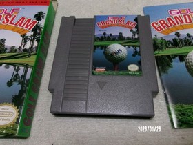 #809 Nes Nintendo Golf Grand Slam By Atlus CIB With Map/Poster