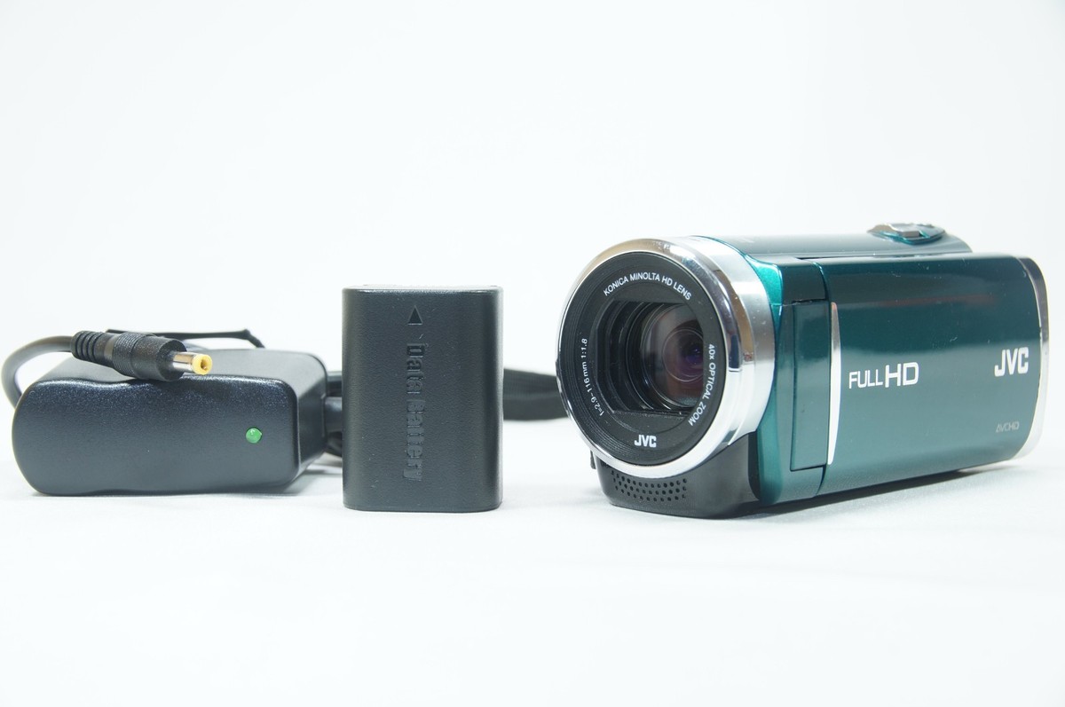 US DUTY Paid] JVC Everio GZ-E117 Green Camcorder Video Camera Full