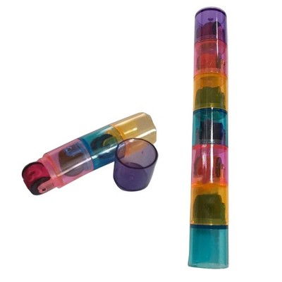 Preschool Toy Learning Cartoon DIY Roller Drawing Diary Tool Kids Ink Pad Gifts
