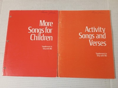 More Songs For Children & Activity Songs And Verses Supplements To Sing With Me