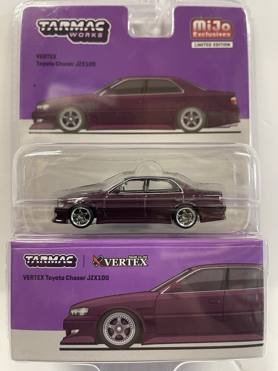 Tarmac Works 1:64 Vertex Toyota Chaser JZX100 Purple | eBay