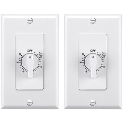 Countdown Light Switch Timer for Exhaust Fan & Lights
