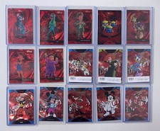 2025 Kakawow Cosmos Disney Mickey Minnie Goofy Cosmos Red /75 Lot 15