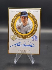 2025 Topps Gilded Lou Piniella Auto Gilded Champions /50 Yankees World Series 75
