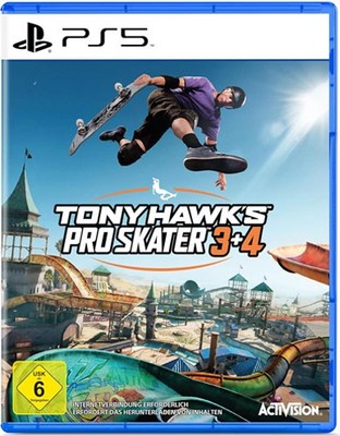 Tony Hawks Pro Skater 3+4  PS-5 - PLAION GmbH  - (SONY  PS5 / Geschicklichkeit)