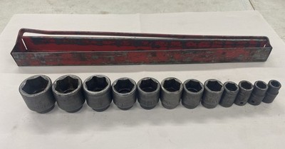 MAC USA TOOLS VP 1/2'' dr Shallow Impact (partial) Socket Set 7/16- 1-1/4'' SH6965