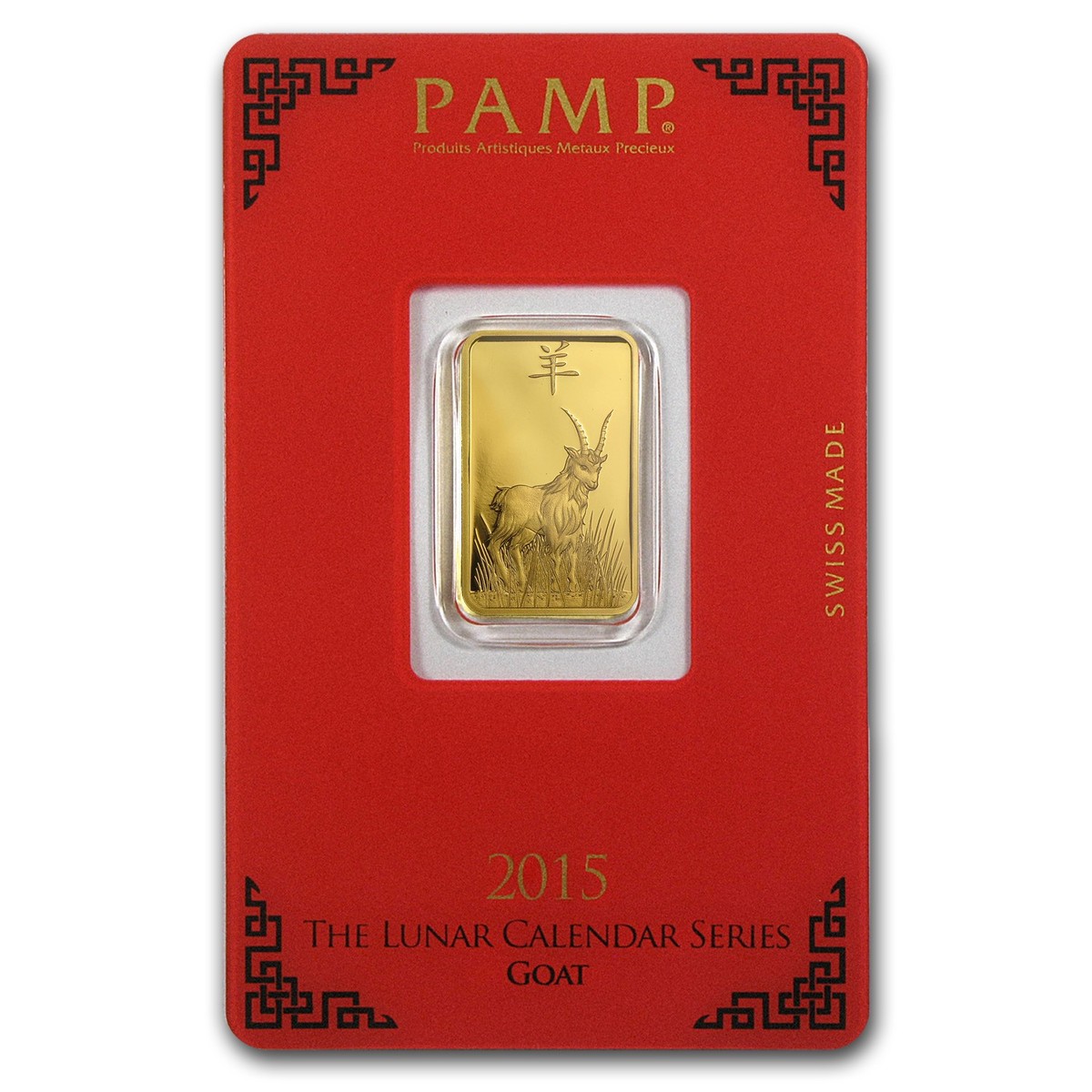 PAMP 2015年 銀製 干支 バー 10g 2015 5 gram Gold Bar - PAMP Suisse Year of the Goat (In Assay) | eBay