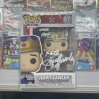 Funko Pop! Jerry "The King" Lawler "WWE HOF" Signed Autographed