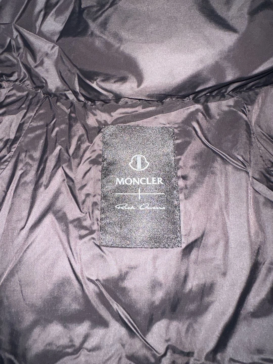 Moncler X Rick Owens Tonopah Jacket Size 2 = Medium Black - product detail image 6