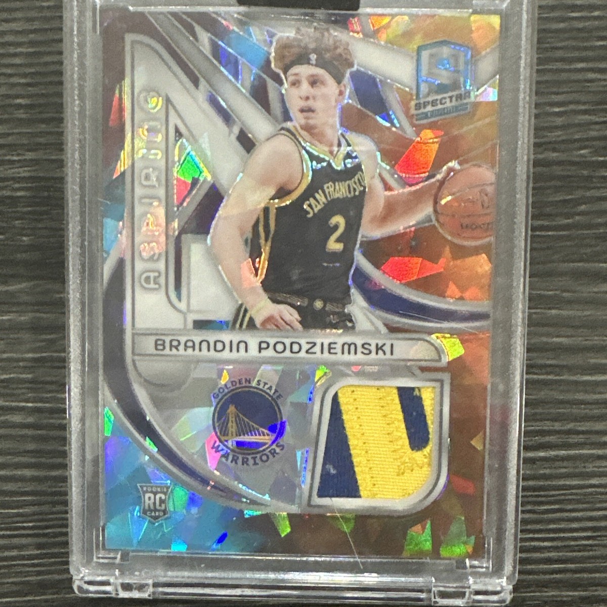 Brandin Podziemski /25 サインカード （1/150】Brandin Podziemski RC 