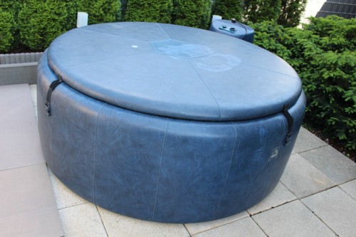 Softub Legend Whirlpool (Ø180 cm) blau (sapphire) mit Hydromat/Abdeckung/Filter - Bild 4 von 21