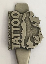 Vintage Souvenir Spoon Collectible The Nova Scotia International Tattoo Canada