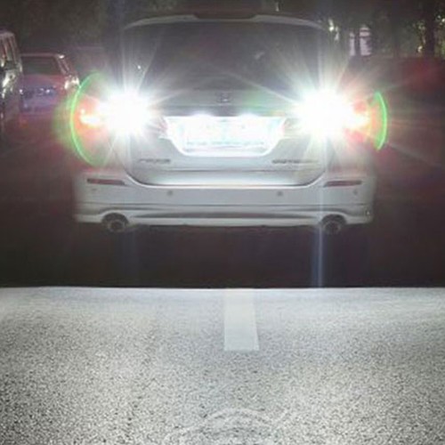 7443 Blinking LED Reverse Backup Light Bulbs White For 2018-2021 Ford F150 F250 - Picture 12 of 12