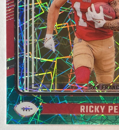 2024 Panini Donruss Optic Ricky Pearsall Teal Velocity Rated Rookie #284 SSP - Picture 4 of 6