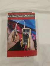 ART. 2-in-1 Network Cable LAN Tester and Multimeter Digital