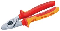 Knipex Cable Shear Vde 200mm 9516200 Knipex Cable Shear Vde 200mm 9516200