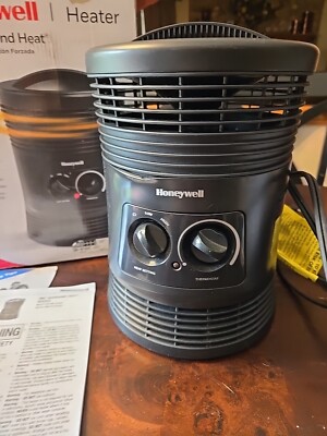Electric Heaters Honeywell Fan Forced Heater Honeywell 360° Surround Fan  Forced Heater New Black HHF360V Space Heaters Home
