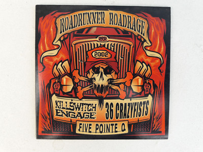 CD Roadrunner Roadrage, 2002, Killswitch Engage, 36 Crazyfits