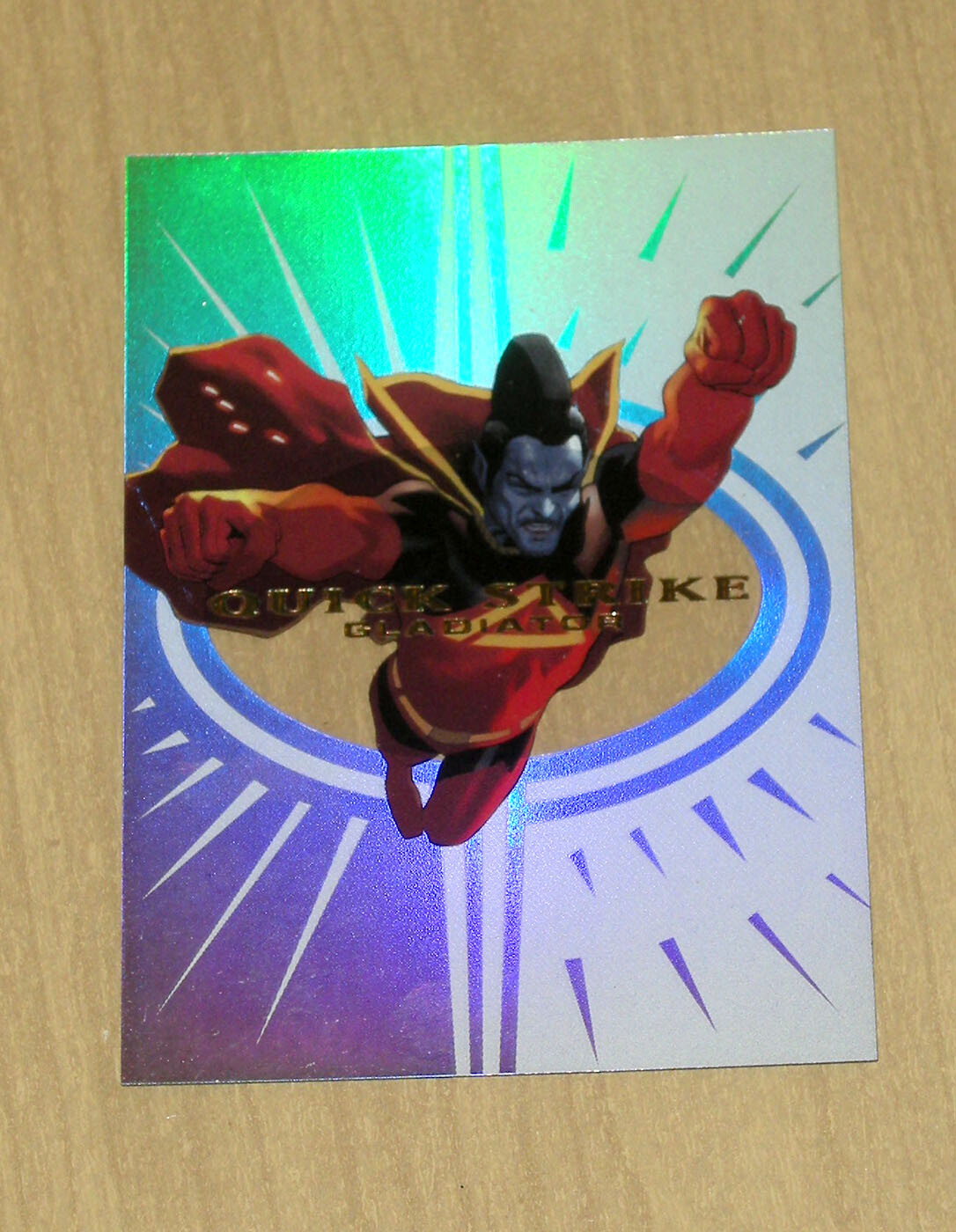 2013 UD Marvel Fleer Retro Quick Strike insert card GLADIATOR #7
