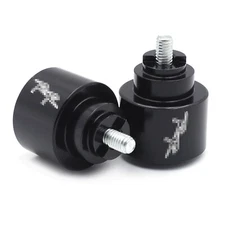 Bar Ends Logo Hand Grip Handlebar End Caps For Honda CBR 1000RR 2004-2013 Black