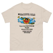 Grateful Dead Watkins Glen Bootleg Reproduction Unisex classic tee S-3X