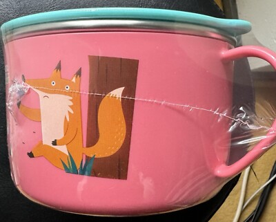 Cuitisan Essensbox Fuxmotiv Container Lunchbox 650ml Dose Food Kids Fox Pink