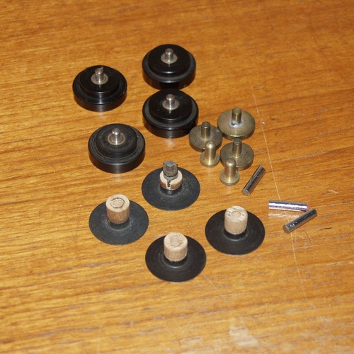 Assorted FILM SPOOL SIZE ADAPTERS for vintage camera some KODAK - Picture 2 of 2