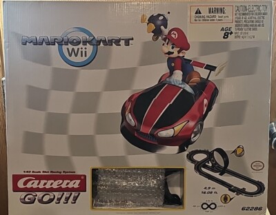 Carrera Go !!! 62286- 1:43 Nintendo Mario Kart Wii slot Car Racing System 