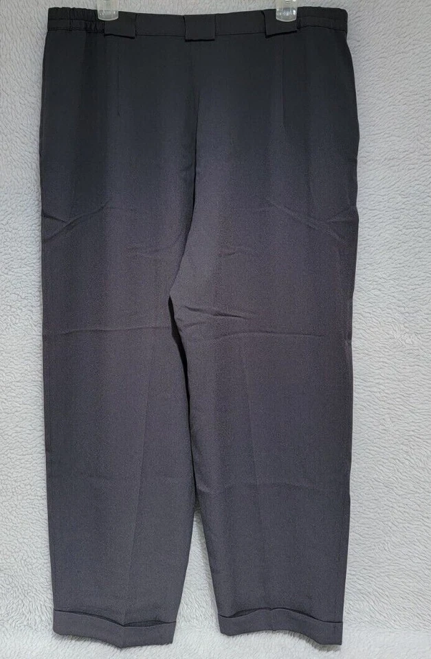 Pantalones para mujer Rena Rowan talla 20W gris Foto 4 de 4