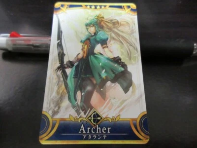 FGO Fate Grand Order Arcade Card Servant Atalanta b - Image 1 of 2