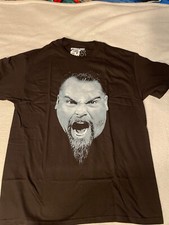Jim The Anvil Neidhart Big Face Shirt Size Large WWF WWE Hart Foundation