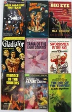 Lot- Miscellaneous Sci Fi Paperback Books