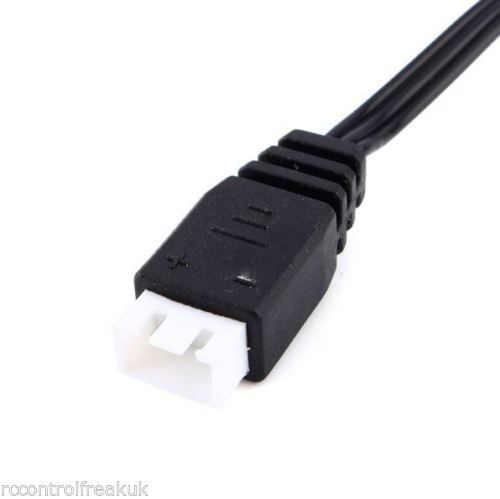 JINSIHU Universal USB Ladekabel Mit SM-4P Stecker für 2S 7,4V LiPo Akku