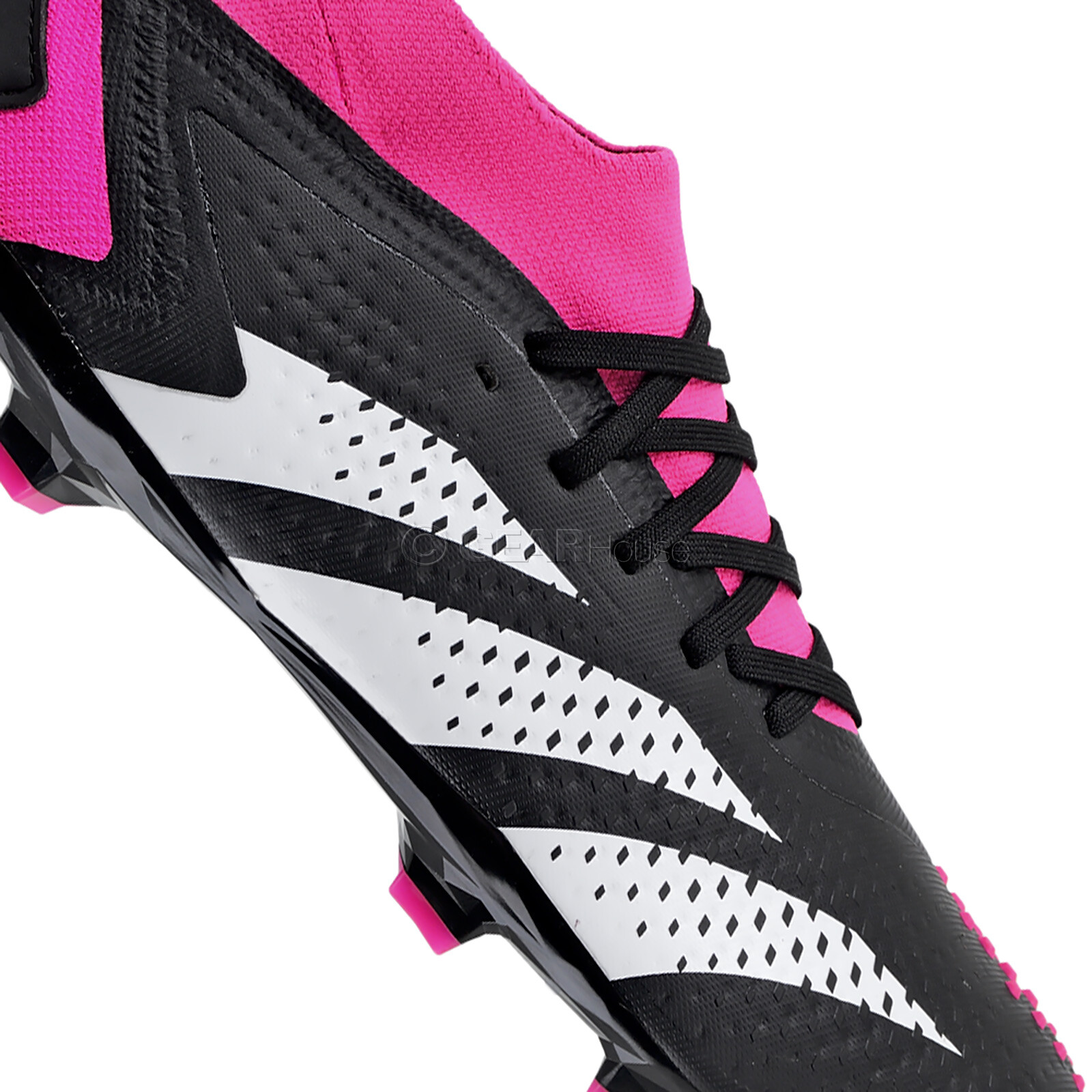 Adidas Predator Accuracy.2 FG Soccer Cleats, Black Pink, Mens Womens