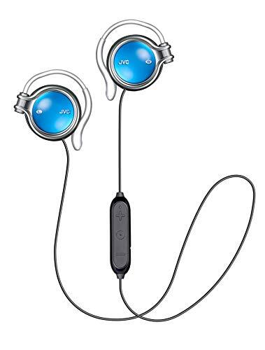 JVC Kenwood JVC HA-AL102BT Wireless Earphones Ear Hook/Bluetooth Blue 102BT-A - Picture 1 of 6