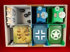 Undaunted Normandy Compatible Game Box Organizer