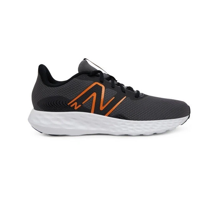 Scarpe da Uomo New Balance 411 Sportive Corsa Running Grigio Antracite Arancio