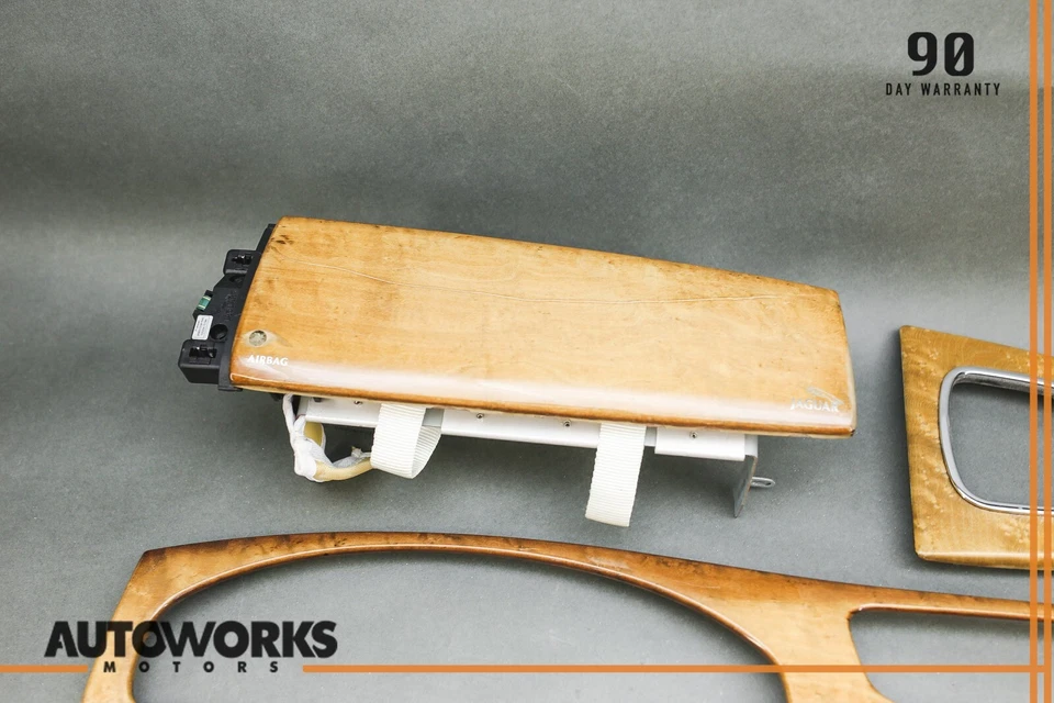 03-08 Jaguar S-Type X200 Salpicadero Consola Puerta Madera Moldura Juego de 12 OEM Foto 2 de 4