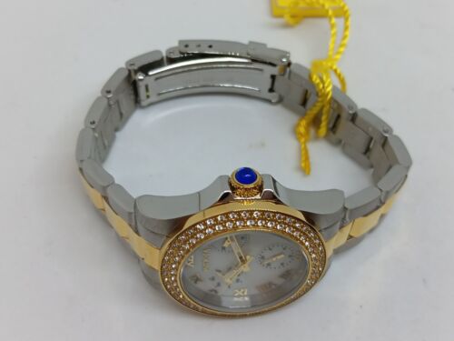 Invicta Angel 28480 Women's 34mm Two Tone S/Steel MOP Dial Watch NWOT - Picture 8 of 11