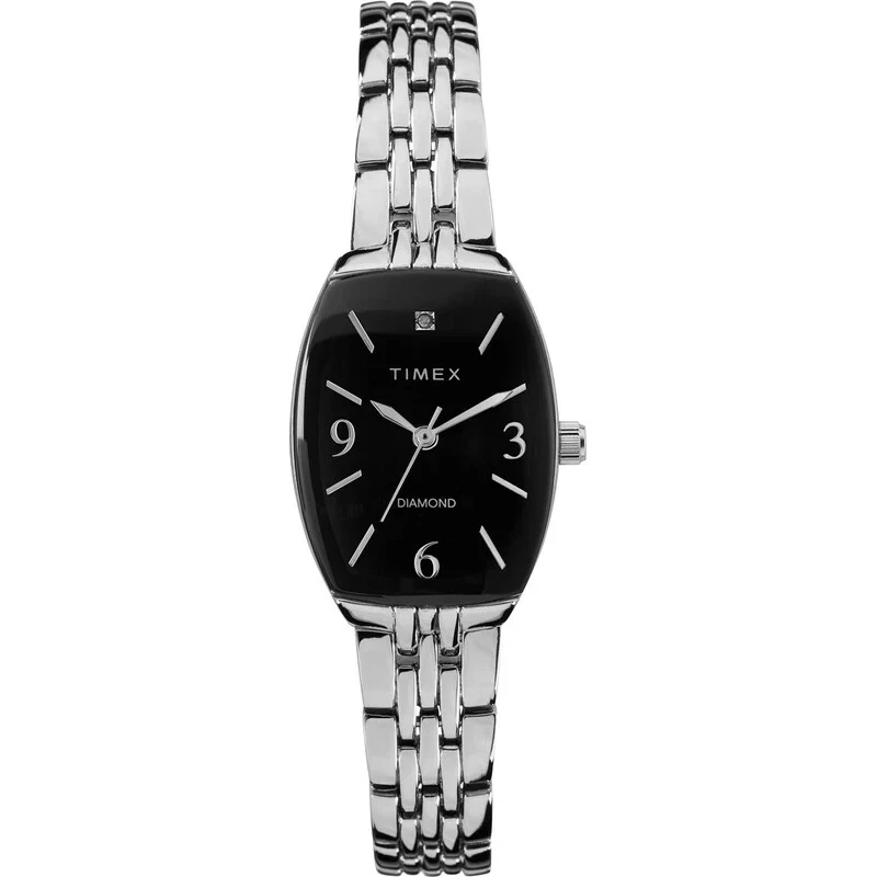 Reloj de cuarzo Timex TW2T50000 para mujer NUEVO correa plateada de acero inoxidable