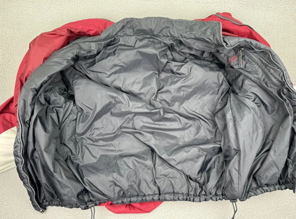 Chaqueta Point Zero Para Hombre XL Roja Blanca Ropa Exterior Utilitaria Motion Series 2 Piezas Foto 2 de 4