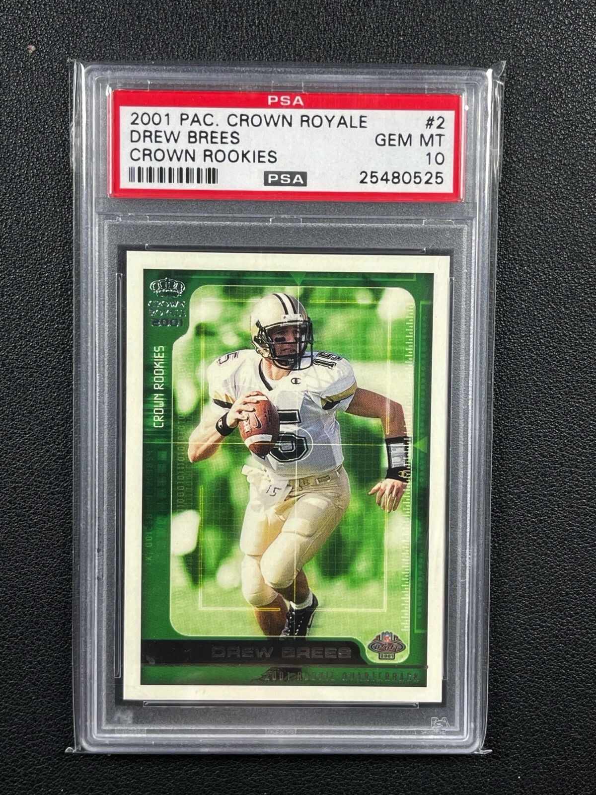 Drew Brees Pacific Crown Royale Crown Rookies #2 Crown Rookies