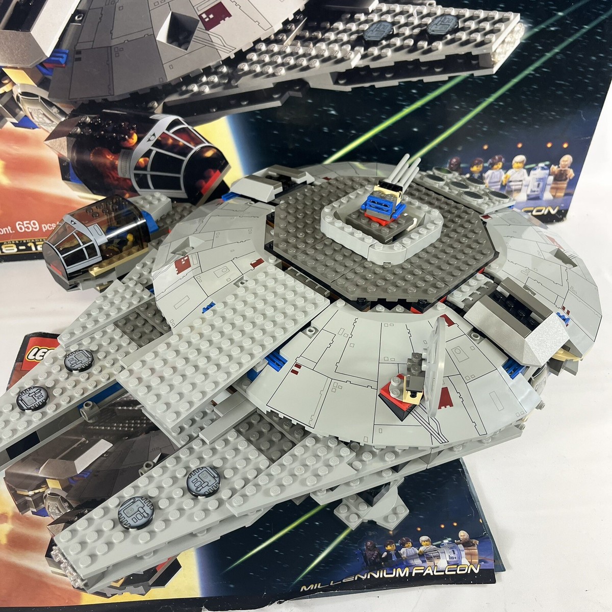 LEGO Star Wars 7190 Millennium Falcon 2000 99% Complete w