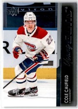 2021-22 Upper Deck Series 1 Cole Caufield Rookie Montreal Canadiens #201 Young