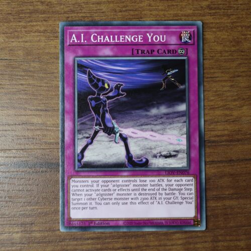 A.I. CHALLENGE YOU LIOV-EN076 YUGIOH 1ST EDITION COMMON NM/M  - Picture 1 of 1