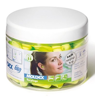Moldex Pura-fit to Go Motorcycle Soft Earplugs [50 Pairs Tub]