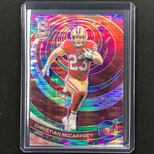 2023 Spectra Football CHRISTIAN MCCAFFREY Base Celestial 24/99 - Picture 1 of 1